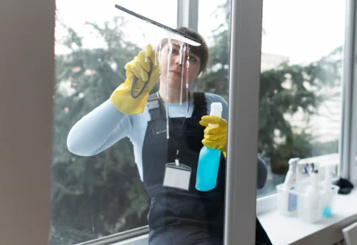 Nettoyage de vitres intérieures et extérieures à Saint-Goussaud